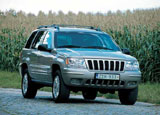 Jeep Grand Cherokee, 3,1–4,7 л, 140–223 л.с., 173–200 км/ч