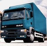 Развозной грузовик на шасси DAF FA55.230