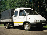 Длиннобазный ГАЗ-330202 с двухрядной кабиной