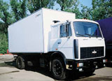 МАЗ-5337 с изотермическим кузовом