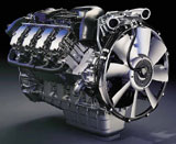 Новый двигатель V8 типа DC16