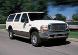 Ford Excursion, 5,4–6,8 л, 258–314 л.с., 153 км/ч