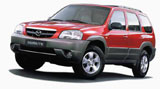 Mazda Tribute, 2,0-3,0 л, 124-197 л.с., 166-190 км/ч