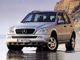 Mercedes-Benz ML-классa, 2,7–5,4 л, 163–347 л.с., 185–232  км/ч