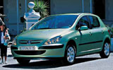 Peugeot 307, 1,4–2,0 л, 75–136 л.с., 167–205 км/ч