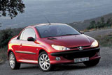 Peugeot 206CC, 1,6–2,0 л, 109–136 л.с., 193–204 км/ч