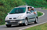 Renault Scenic, 1,4-2,0 л, 80-140 л.с., 162–196 км/ч