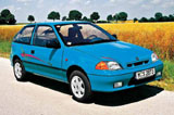 Suzuki Swift, 1,0–1,3 л, 53–85 л.с., 145–165 км/ч