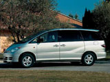 Toyota Previa, 2,0-2,4 л, 116-156 л.с., 175-185 км/ч