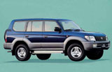 Toyota Land Cruiser J9 Prado, 3,0-3,4 л, 125-178 л.с., 160-180 км/ч