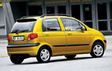 Daewoo Matiz, 0,8 л, 52 л.с., 144 км/ч