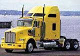 Kenworth T800B с жилым отсеком Studio Slееper